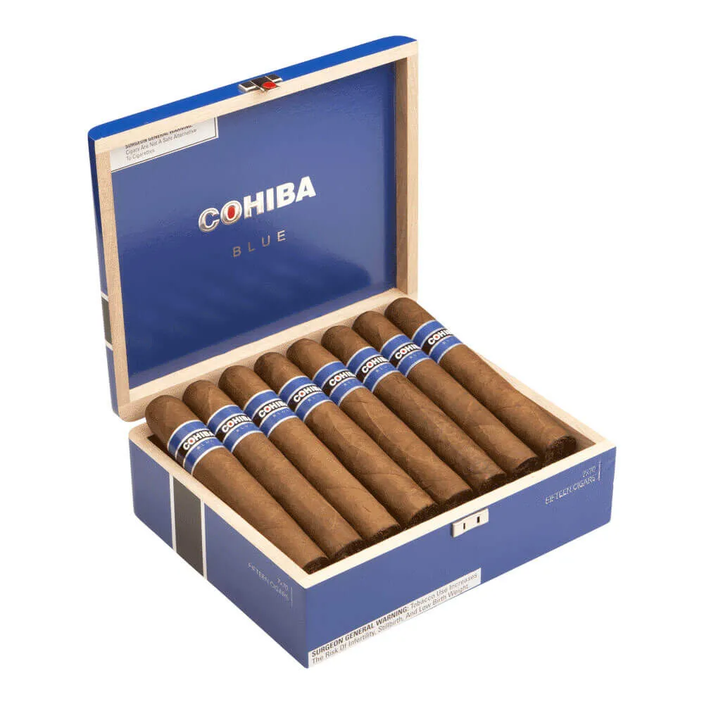 Tabachaze Cohiba Blue Cigar 7x70 Large Ring Gauge 1