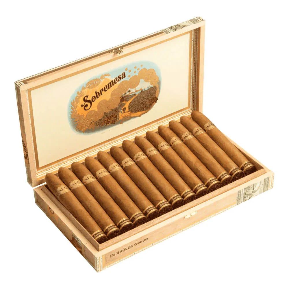 Tabachaze Sobremesa Brulee Gordo 2019 Cigar 6.25 x 60 1