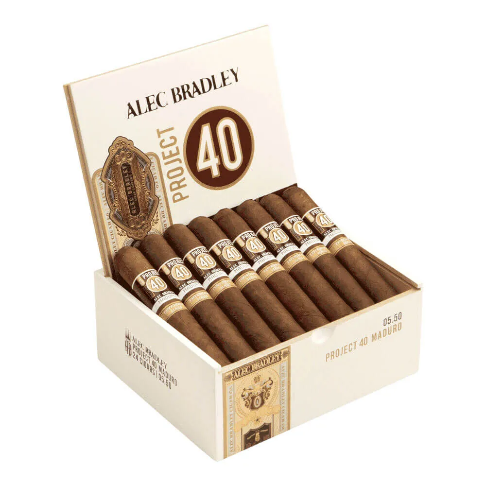 Tabachaze Alec Bradley Project 40 Maduro Robusto 5 x 50 1