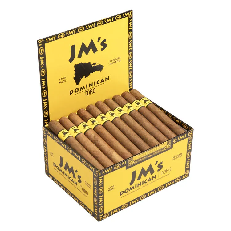 Tabachaze JM’s Dominican Sumatra Toro Cigar 6 x 50 1