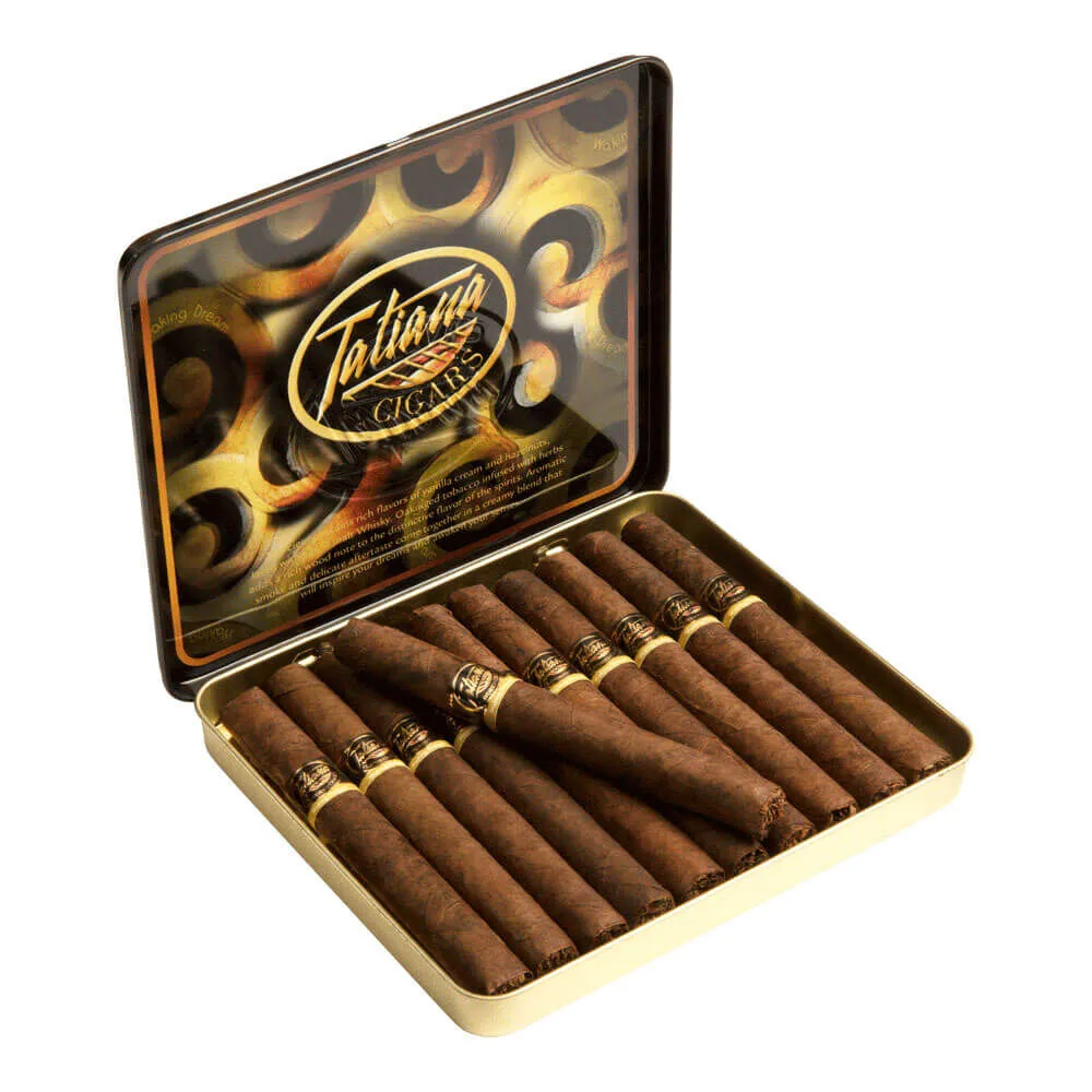 Tabachaze Tatiana Trios Petite Waking Dream Cigarillos 4 x 30 Tin 1
