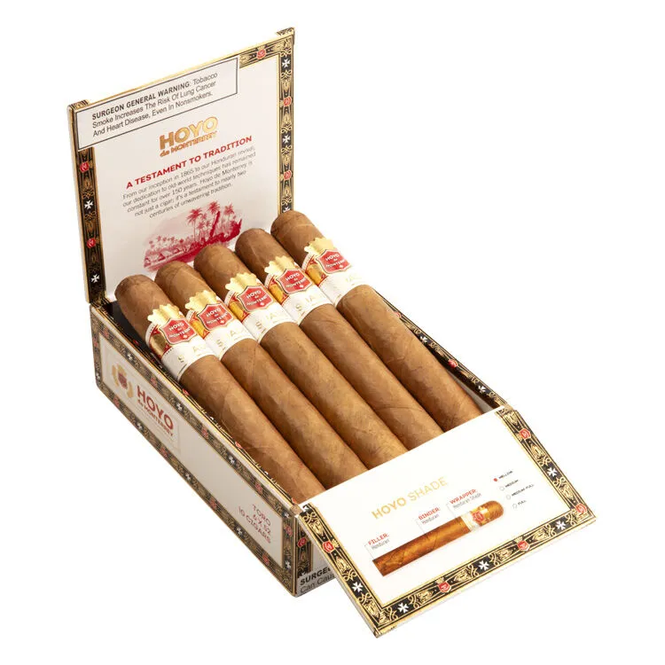 Tabachaze Hoyo De Monterrey Shade Toro 5 x 52 1