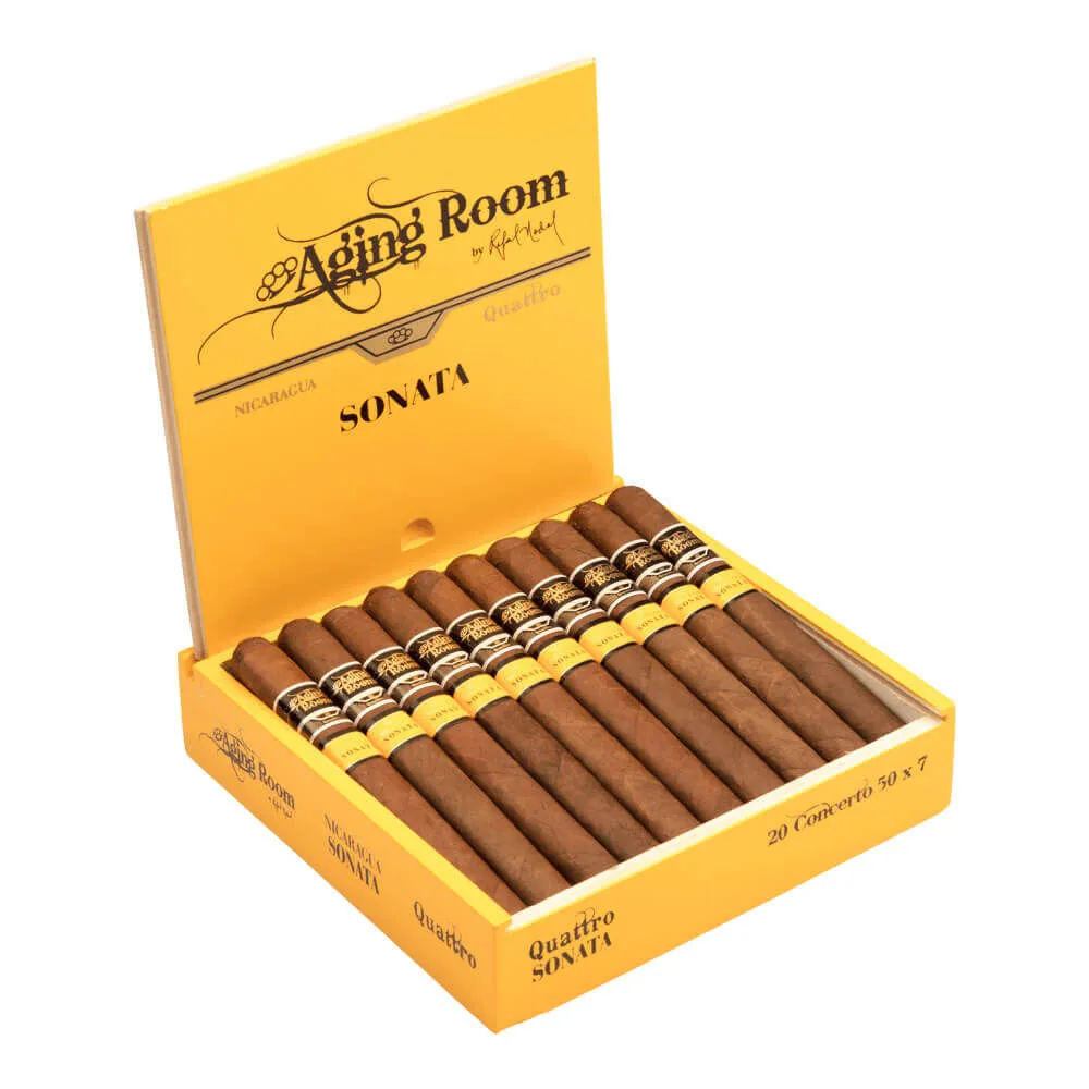 Tabachaze Aging Room Quattro Nicaragua Sonata Cigar Concerto 7 x 50 1