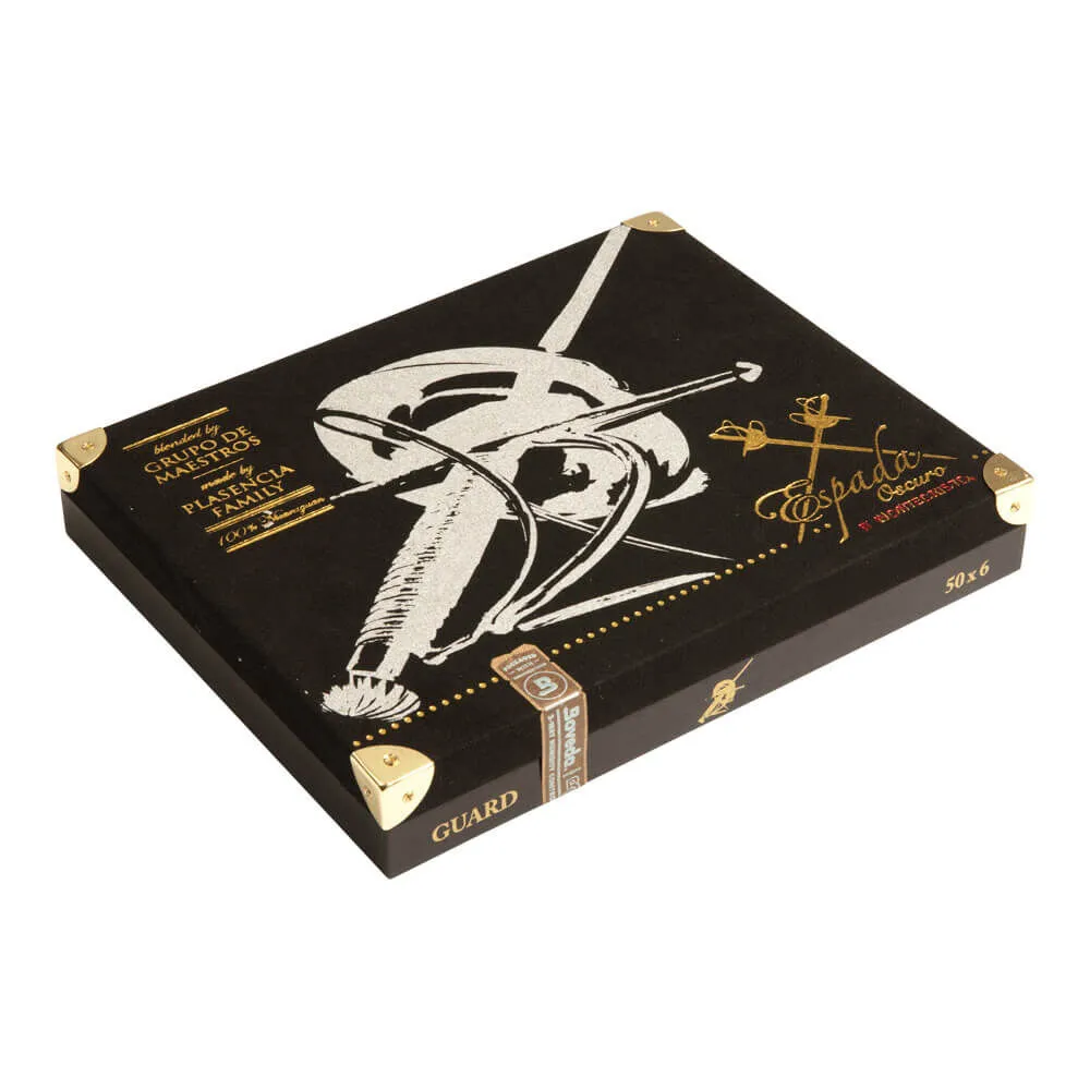 Tabachaze Montecristo Espada Oscuro Cigar Guard 6 x 50 2
