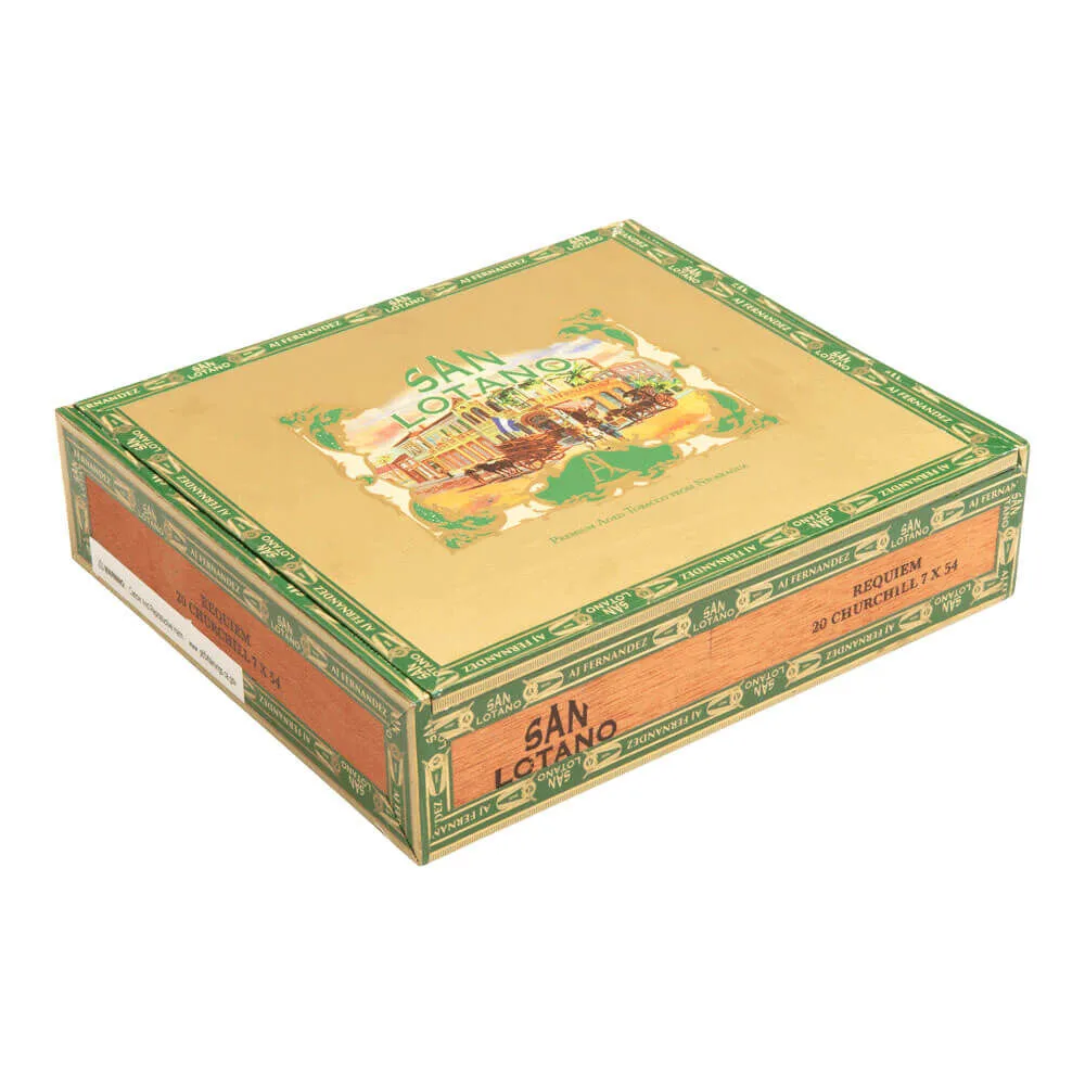Tabachaze AJ Fernandez San Lotano Requiem Habano Churchill 7 x 52 2