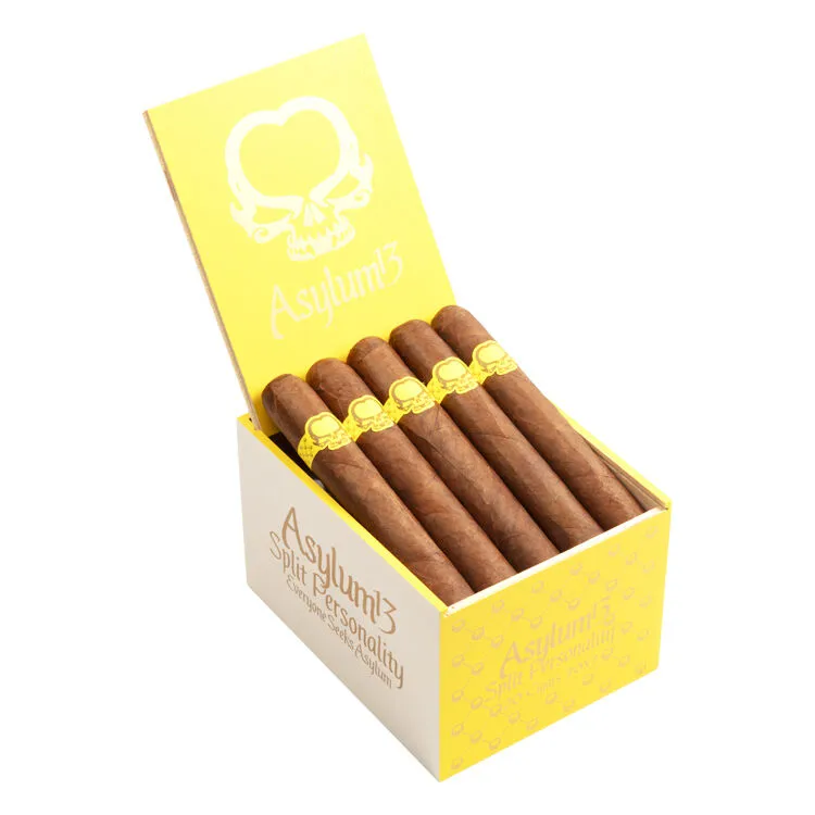 Tabachaze Asylum 13 Split Personality Cigar 70 x 7 1
