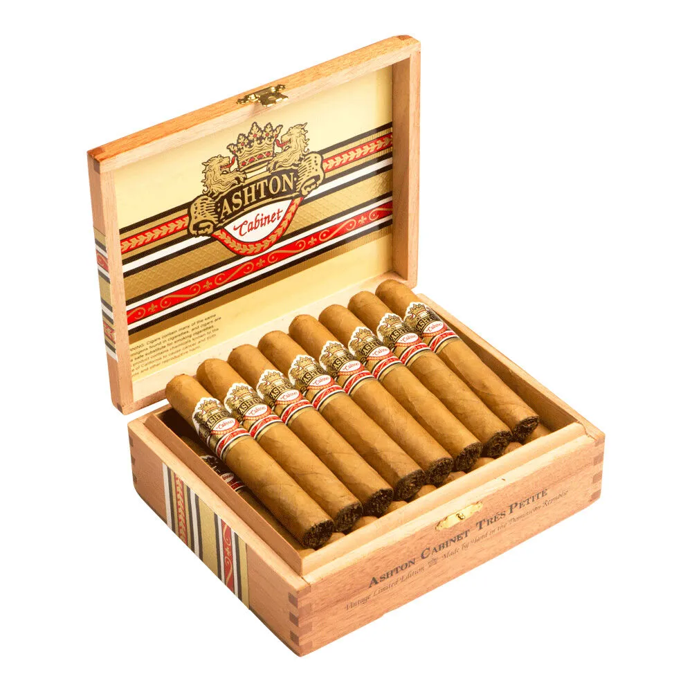 Tabachaze Ashton Cabinet Tres Petit Cigar 4.38 x 42 1