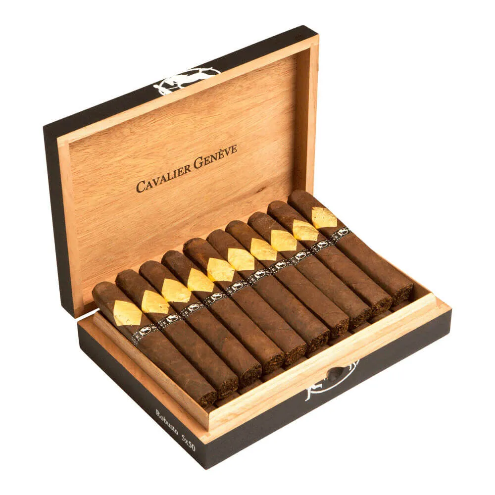 Tabachaze Cavalier Cigars Black Series II Robusto 5 x 50 1