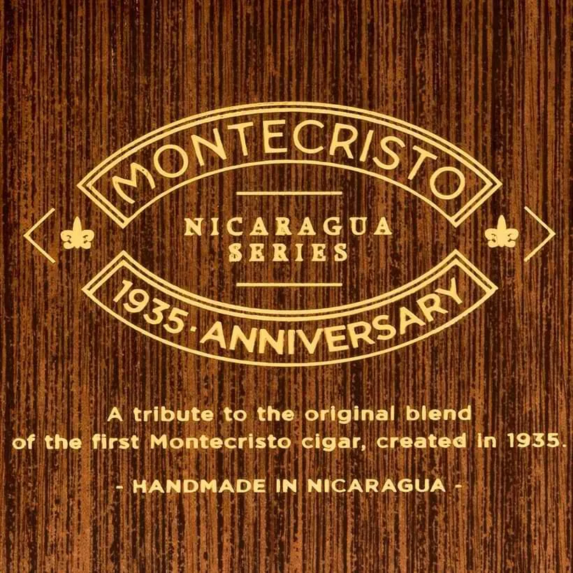Tabachaze Montecristo 1935 Anniversary Nicaragua Espeso 5.50 x 60 3