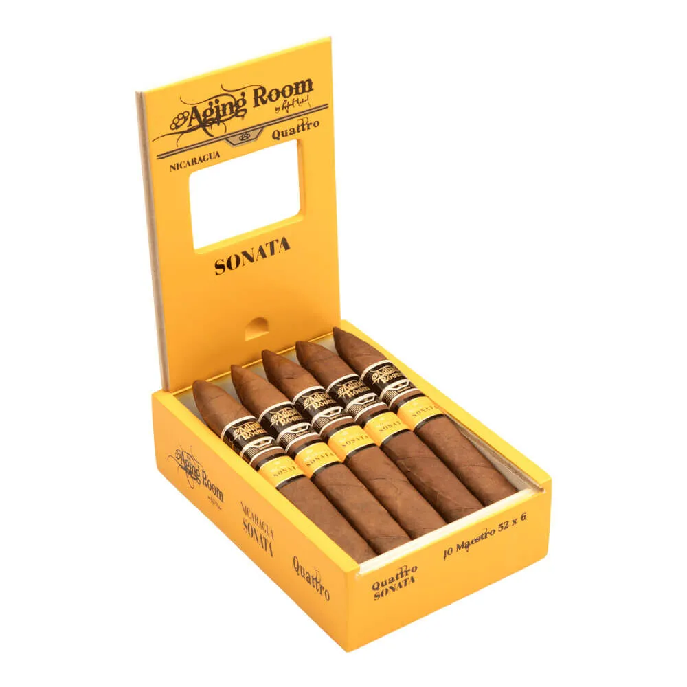 Tabachaze Aging Room Quattro Nicaragua Sonata Maestro Cigar 6 x 52 1