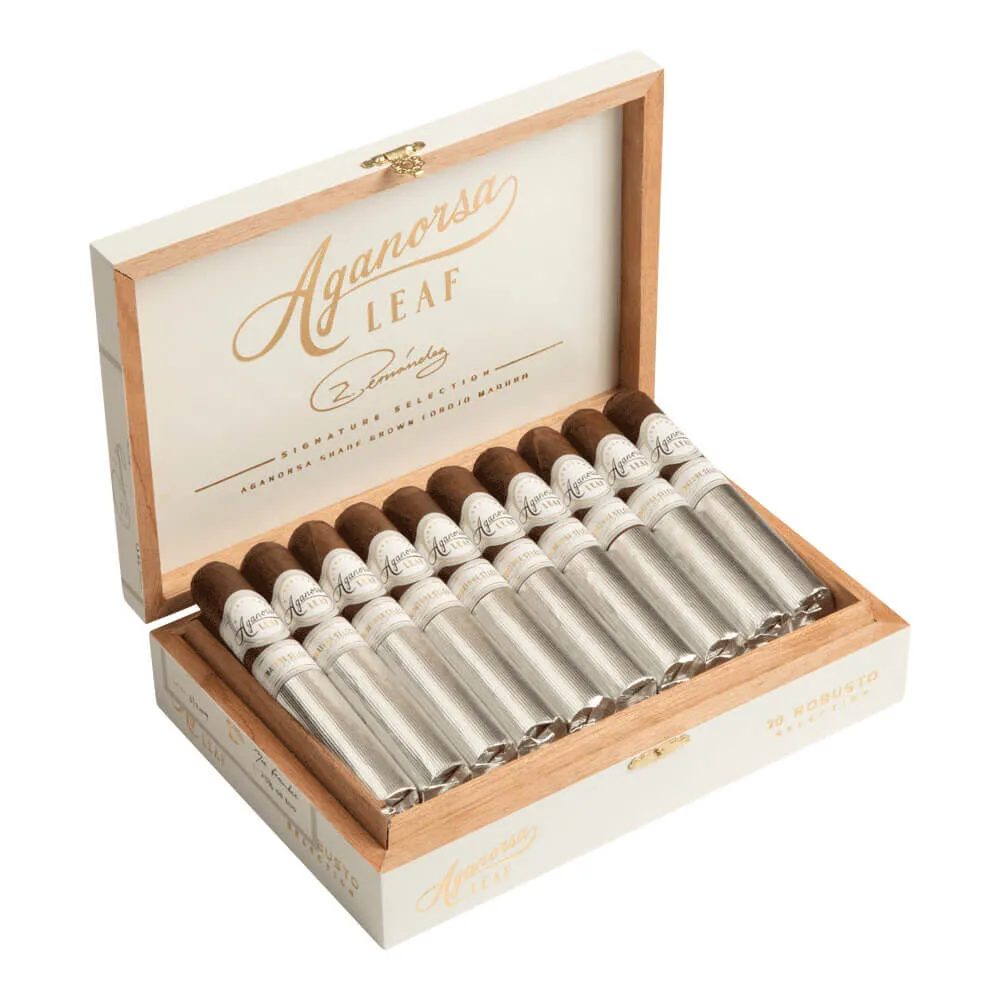 Tabachaze Aganorsa Signature Selection Robusto Maduro Cigar 5 x 52 1