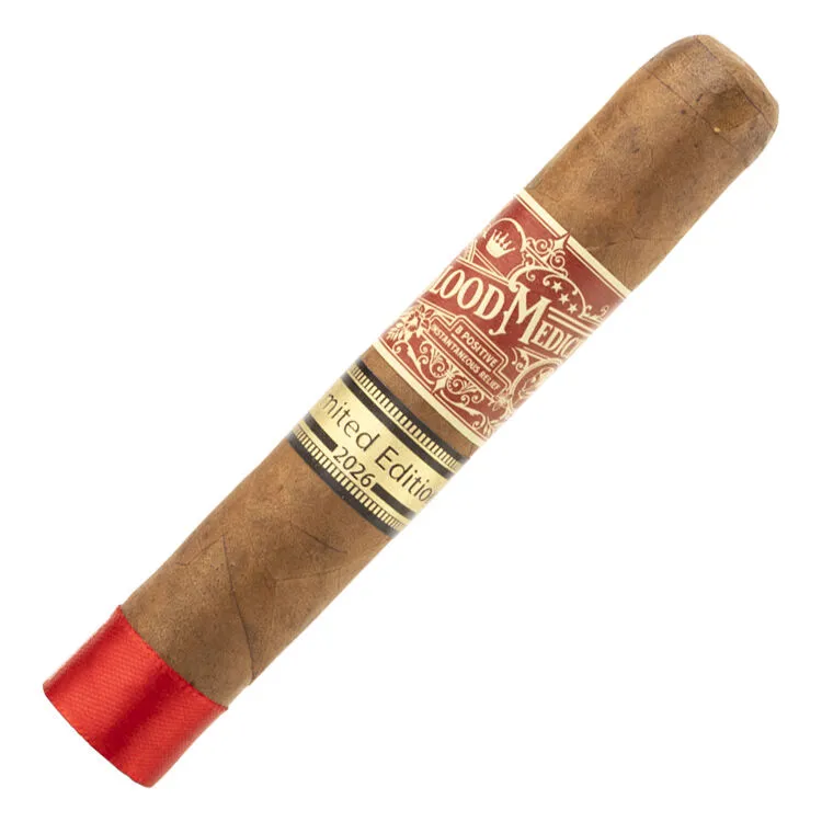 Tabachaze Crowned Heads Blood Medicine B+ 2026 Limited Edition Cigar 5x52 1