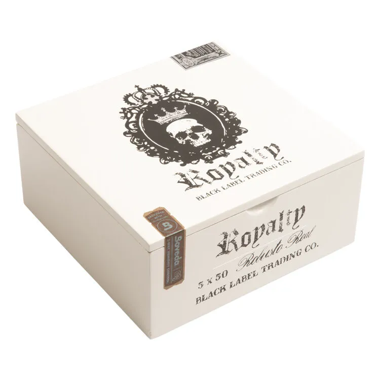 Tabachaze Black Label Trading Co. Royalty Robusto Real Cigar 5 x 50 2