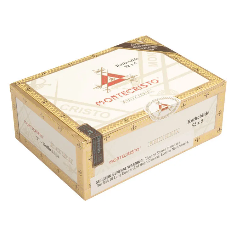 Tabachaze Montecristo White Series Rothchilde Cigar 5 x 52 2
