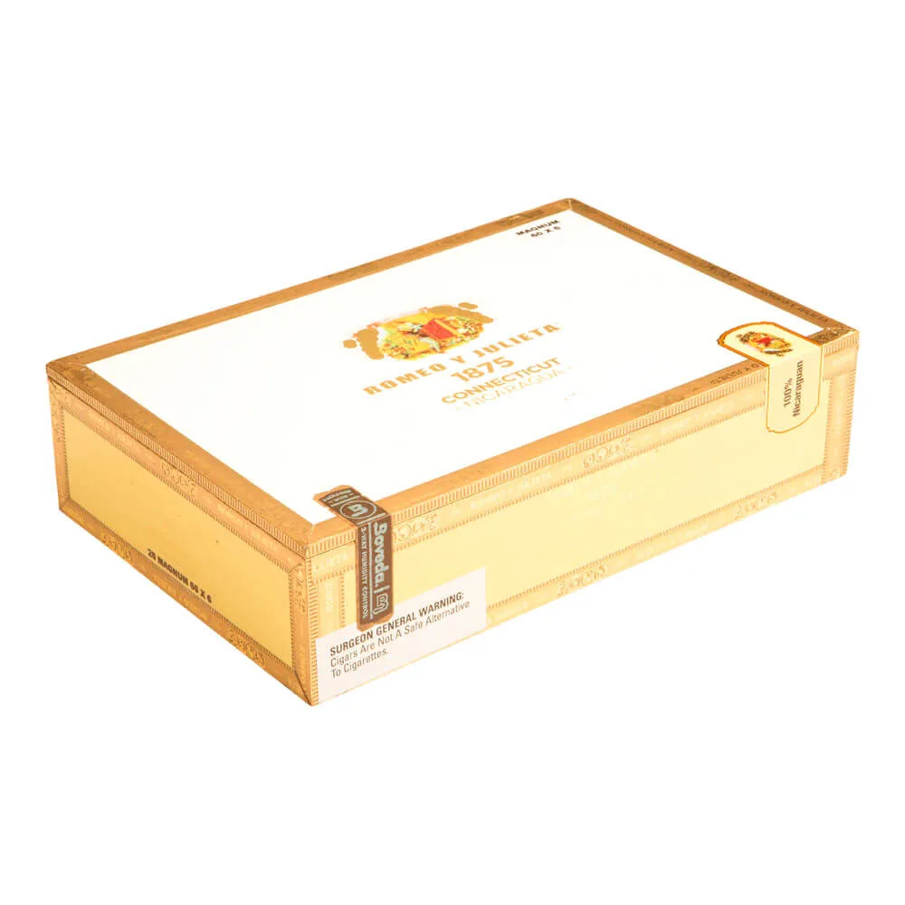 Tabachaze Romeo y Julieta 1875 Connecticut Nicaragua Magnum 6 x 60 1