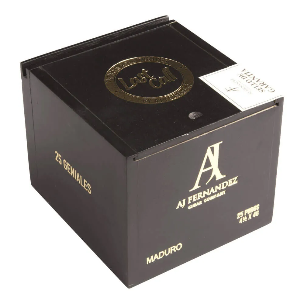 Tabachaze AJ Fernandez Last Call Geniales Maduro Cigar 4.50 x 48 2