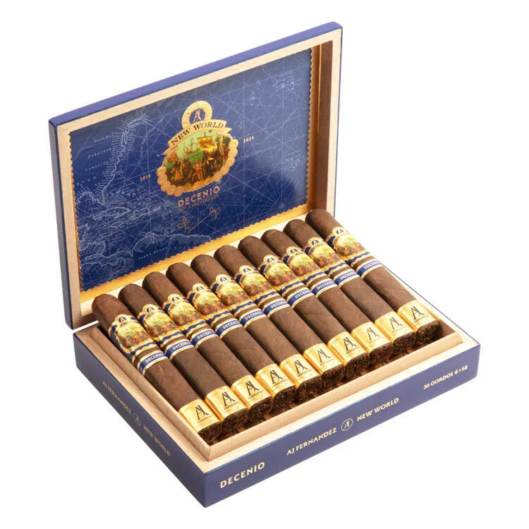 Tabachaze New World Decenio by AJ Fernandez Gordo 6 x 58 1