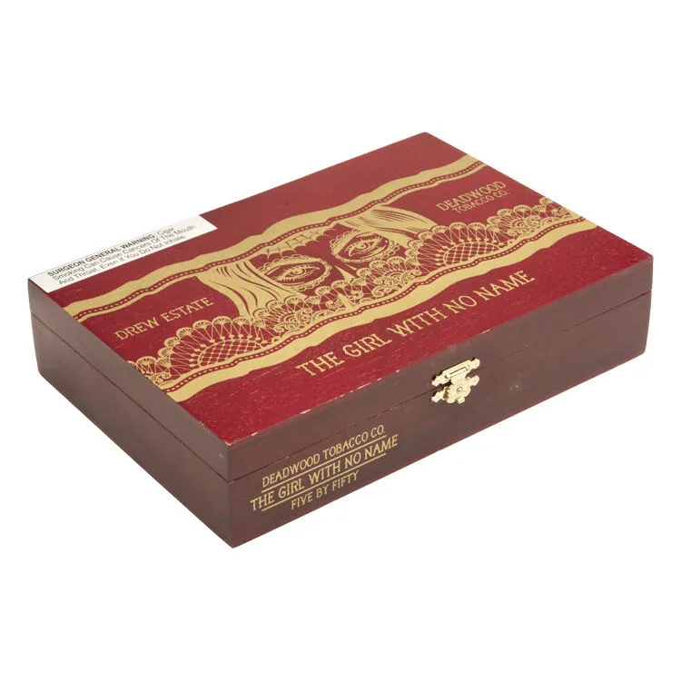 Tabachaze Deadwood Tobacco Co. by Drew Estate Girl With No Name Robusto Cigar 5 x 50 2
