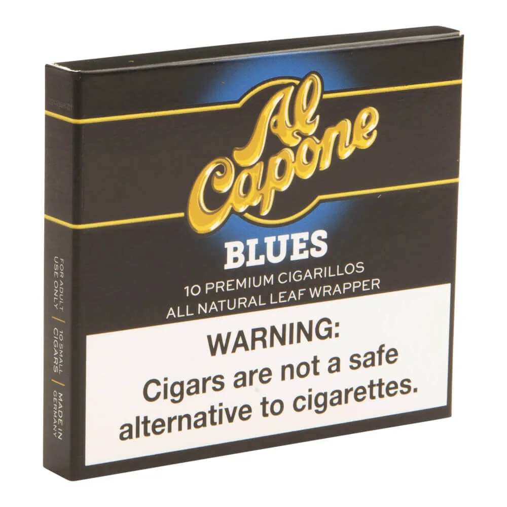 Tabachaze Al Capone Cigarillos Blues Natural Leaf 3.50 x 20 2