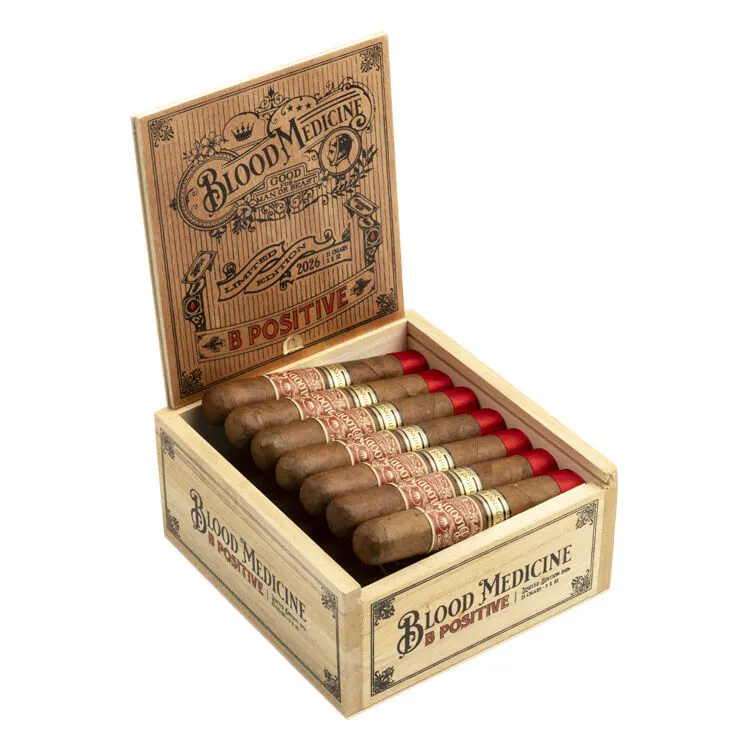 Tabachaze Crowned Heads Blood Medicine B+ 2026 Limited Edition Cigar 5x52