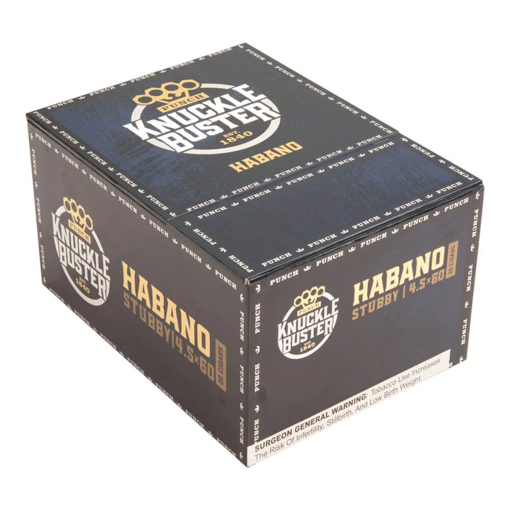 Tabachaze Punch Knuckle Buster Cigar Stubby 4.50 x 60 2