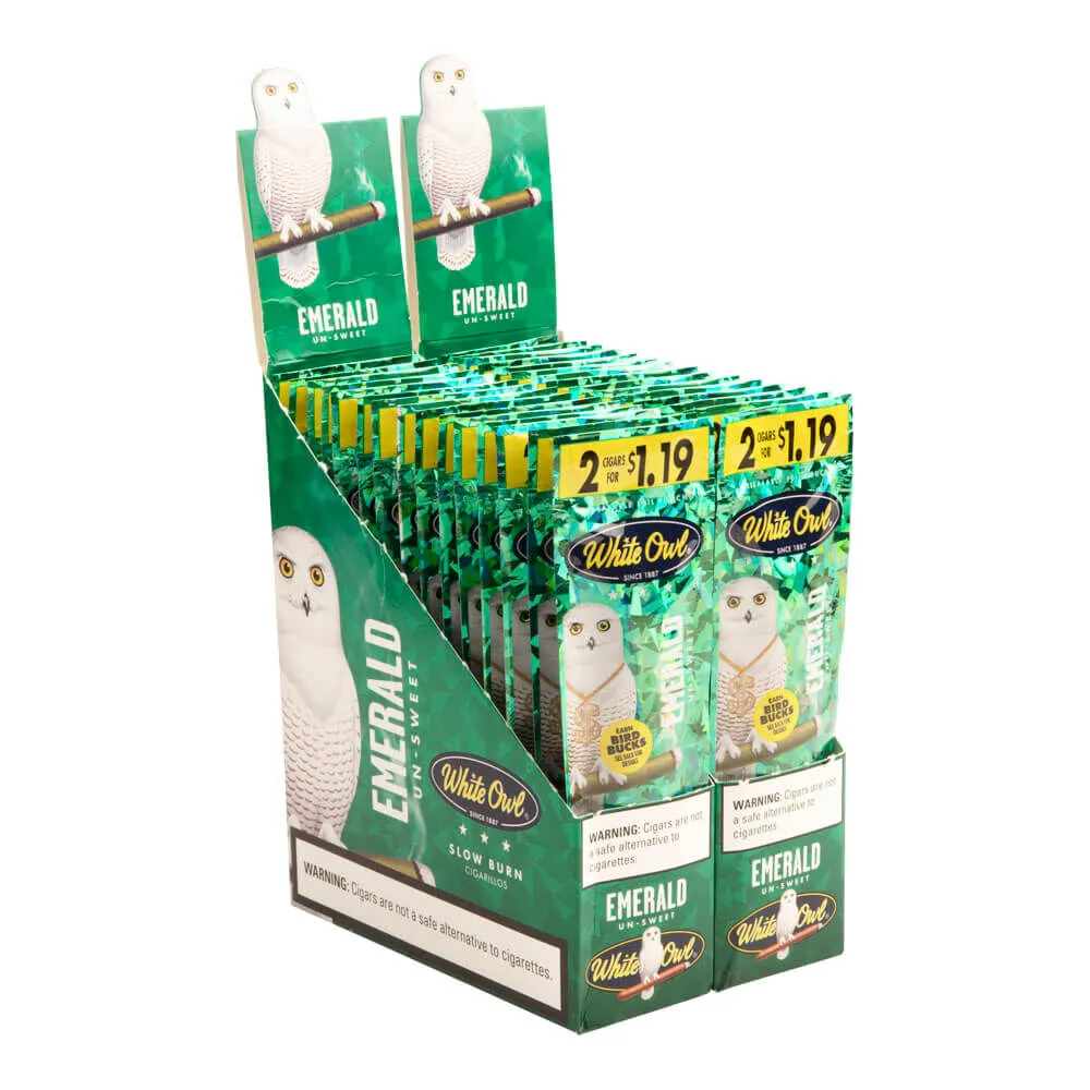 Tabachaze White Owl Cigarillos Emerald 4.37 x 28