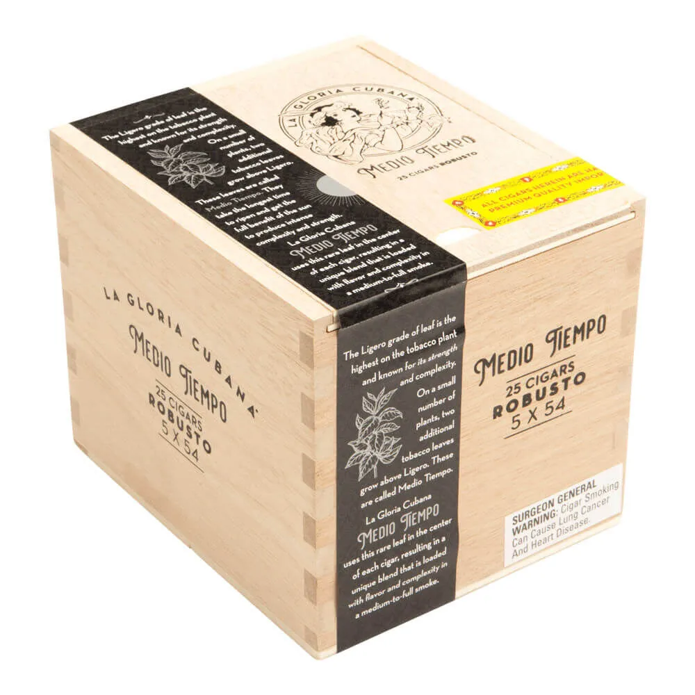 Tabachaze La Gloria Cubana Medio Tiempo Robusto 5 x 54 1