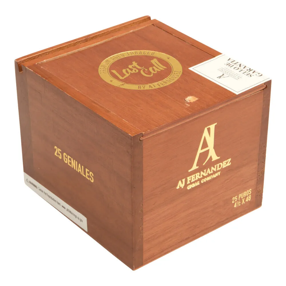 Tabachaze AJ Fernandez Last Call Cigar Geniales 4.50 x 48 2