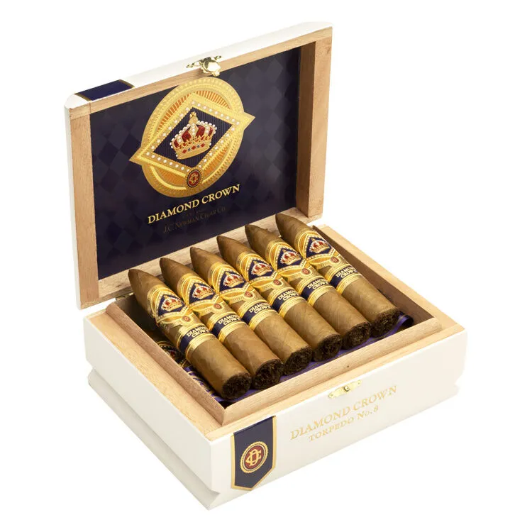 Tabachaze Diamond Crown Classic Torpedo #8 Cigar 5 x 58 1