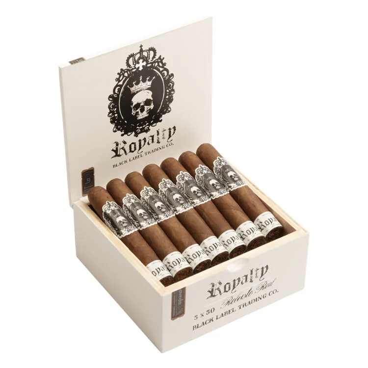Tabachaze Black Label Trading Co. Royalty Robusto Real Cigar 5 x 50 1