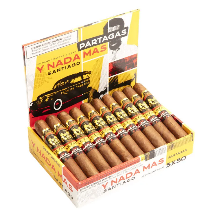 Tabachaze Partagas Y Nada Mas Robusto Cigar 5 x 50 1