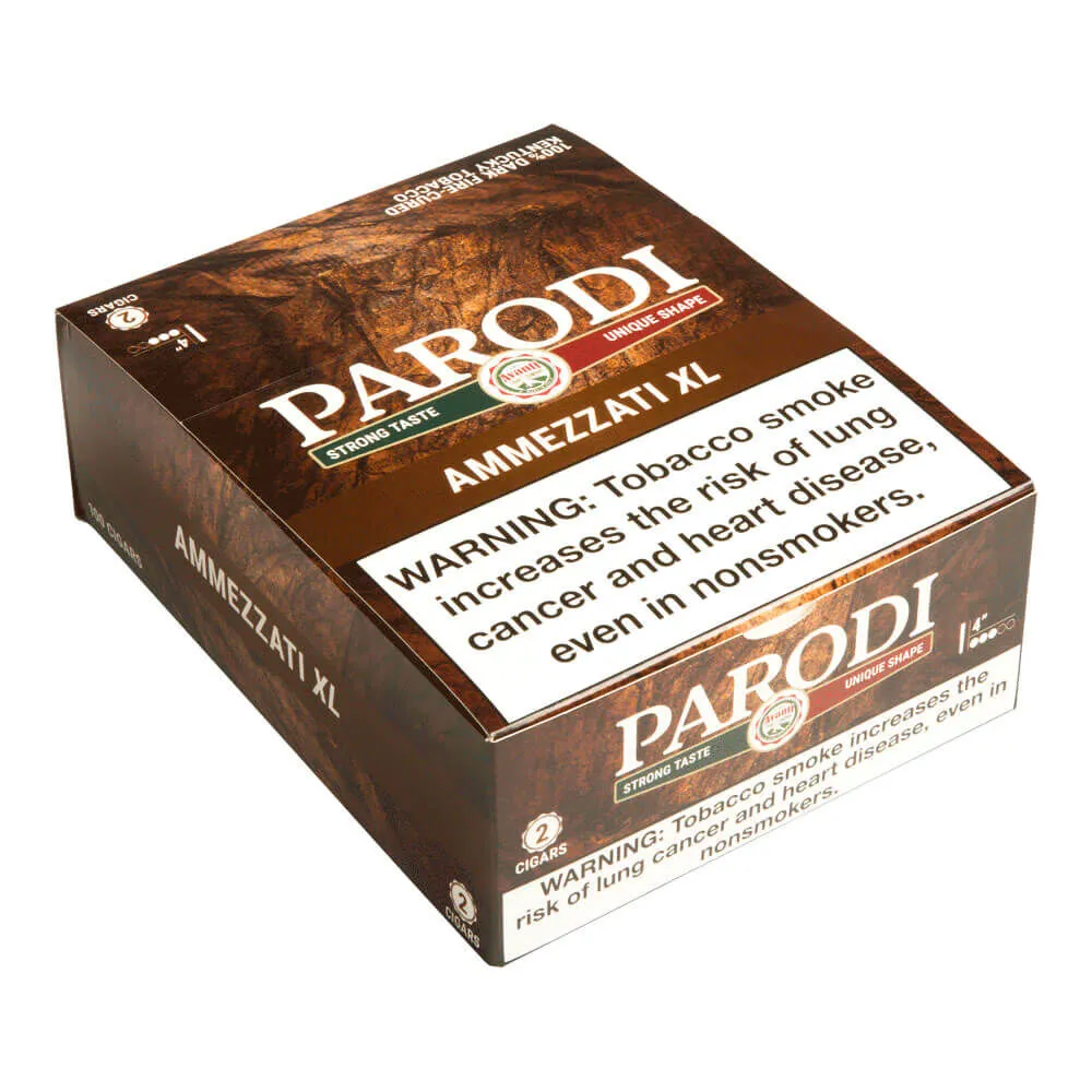 Tabachaze Parodi Twos Tobacco Leaf Wraps 4 x 34 2