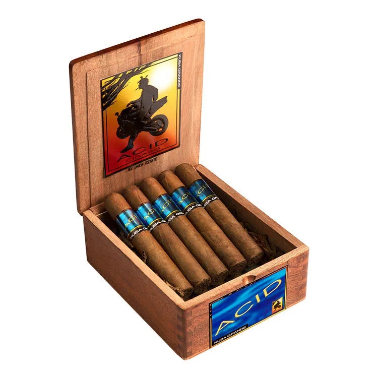 Tabachaze ACID Blue Kuba Grande Cigar Infused Blend 6 x 60 1