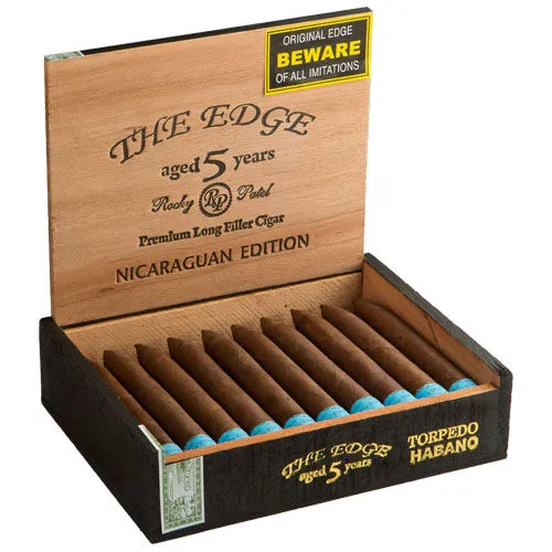 Tabachaze Rocky Patel The Edge Habano Toro Tray 6 x 52 1