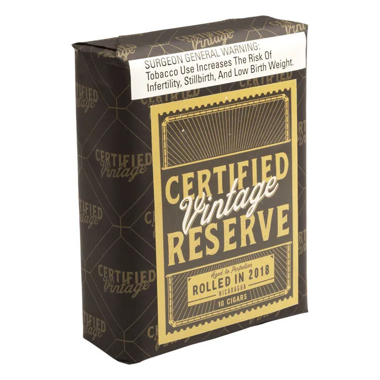 Tabachaze Certified Vintage Nicaraguan Reserve 2018 Habano Robusto 5 x 52 2