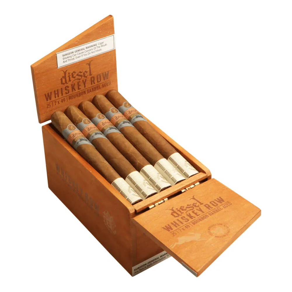 Tabachaze Diesel Whiskey Row Cigar Gigante 6 x 60 1