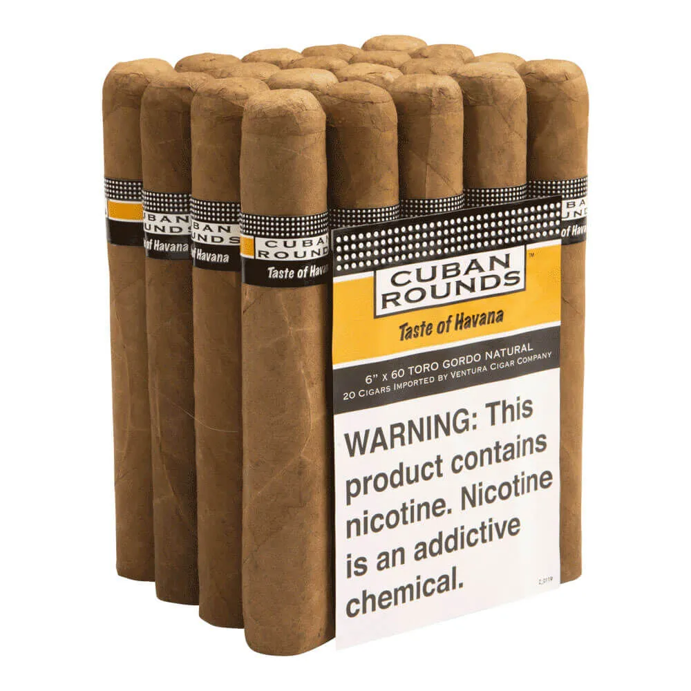 Tabachaze Cuban Rounds Gordo Cigar 6 x 60 1