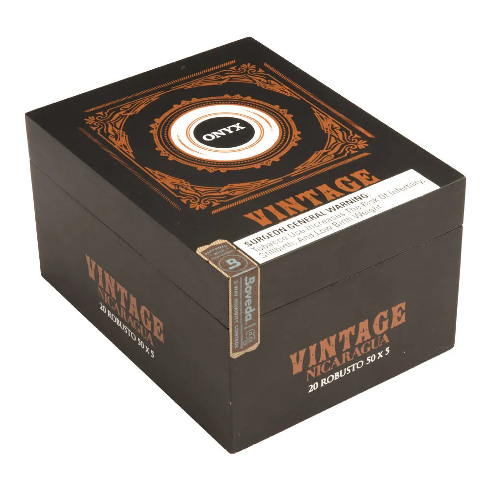 Tabachaze Onyx Vintage Nicaragua Cigar Robusto 5 x 50 2