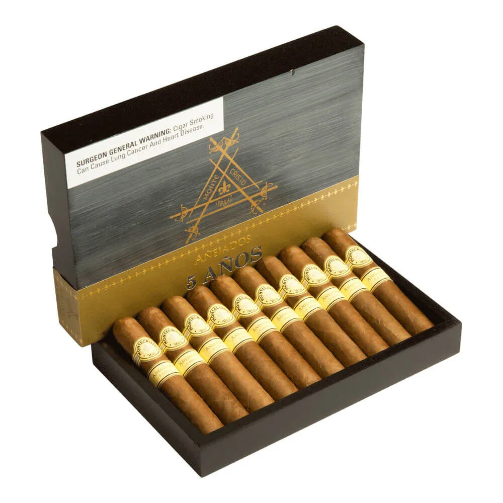 Tabachaze Montecristo Anejados Robusto Cigar 5 x 52 1