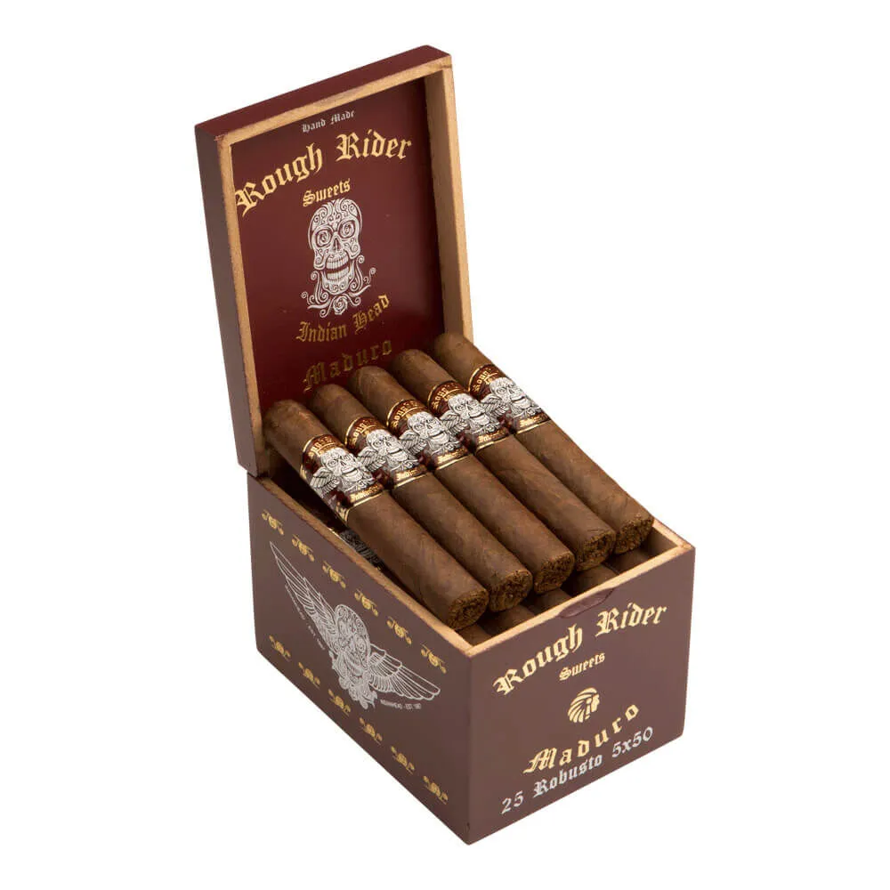 Tabachaze Rough Rider Maduro Robusto Cigar 5 x 50 2