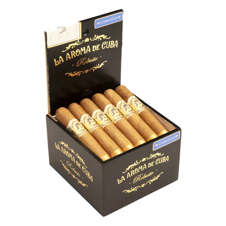 Tabachaze La Aroma de Cuba Connecticut Robusto Cigar 5.25 x 54 2