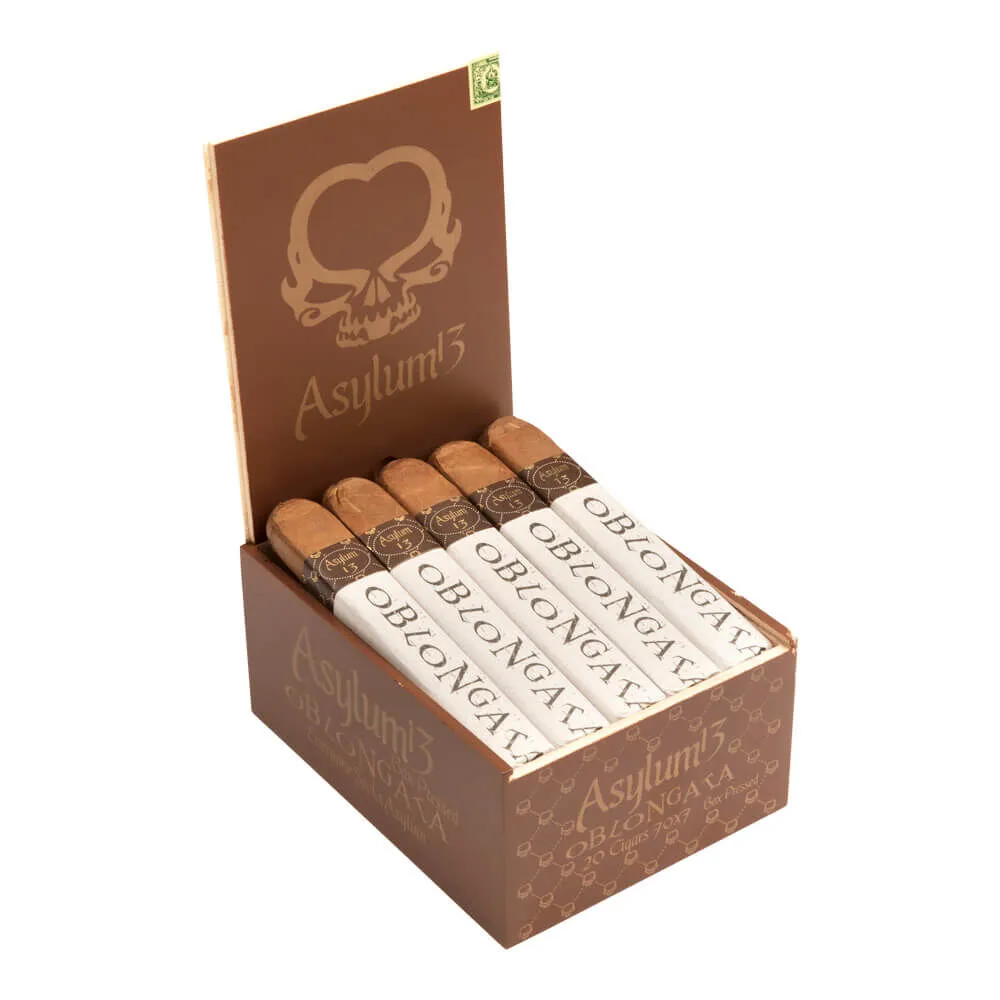 Tabachaze Asylum 13 Oblongata Cigar Gordo 7 x 70 1