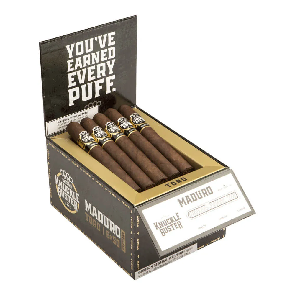 Tabachaze Punch Knuckle Buster Maduro Toro Maduro 6 x 50 1