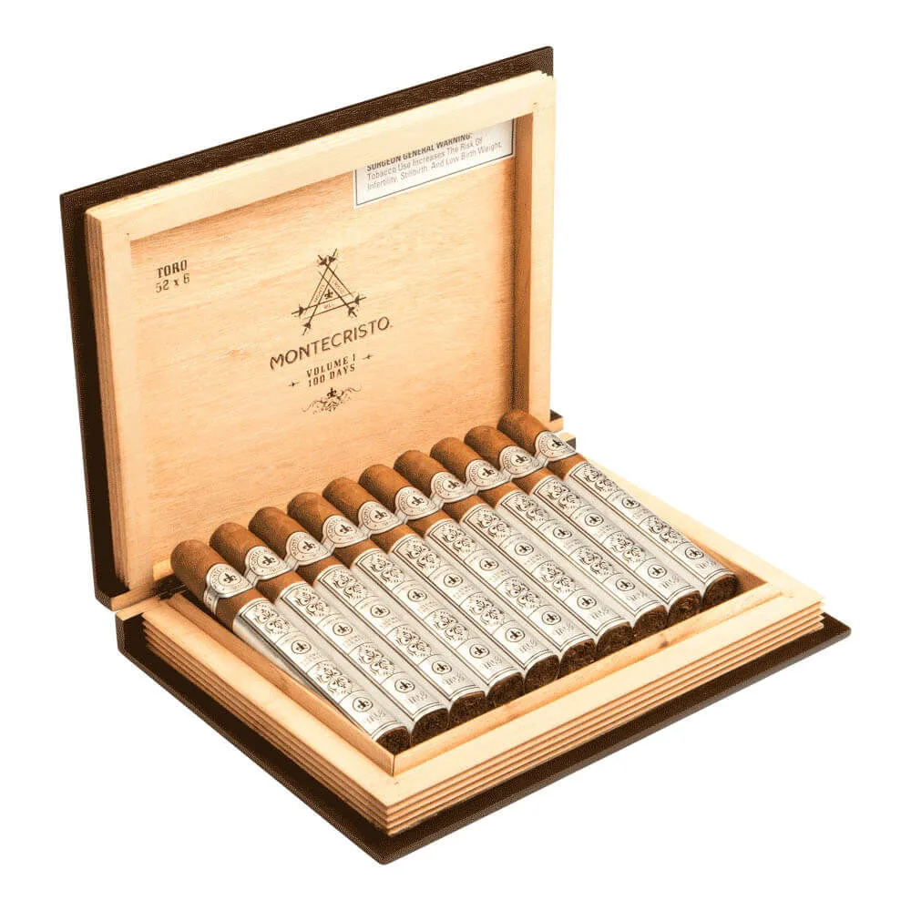 Tabachaze Montecristo Volume 1: 100 Days Robusto Cigar 5 x 52 1