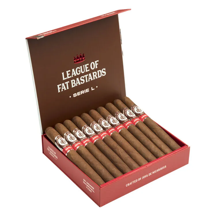 Tabachaze League of Fat Bastards Serie L Churchill Cigar 7 x 50 1