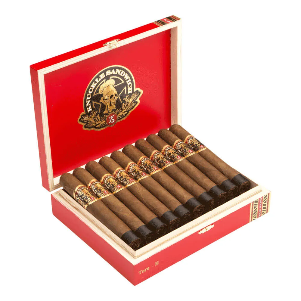 Tabachaze Knuckle Sandwich Habano Toro Cigar 6 x 54 1