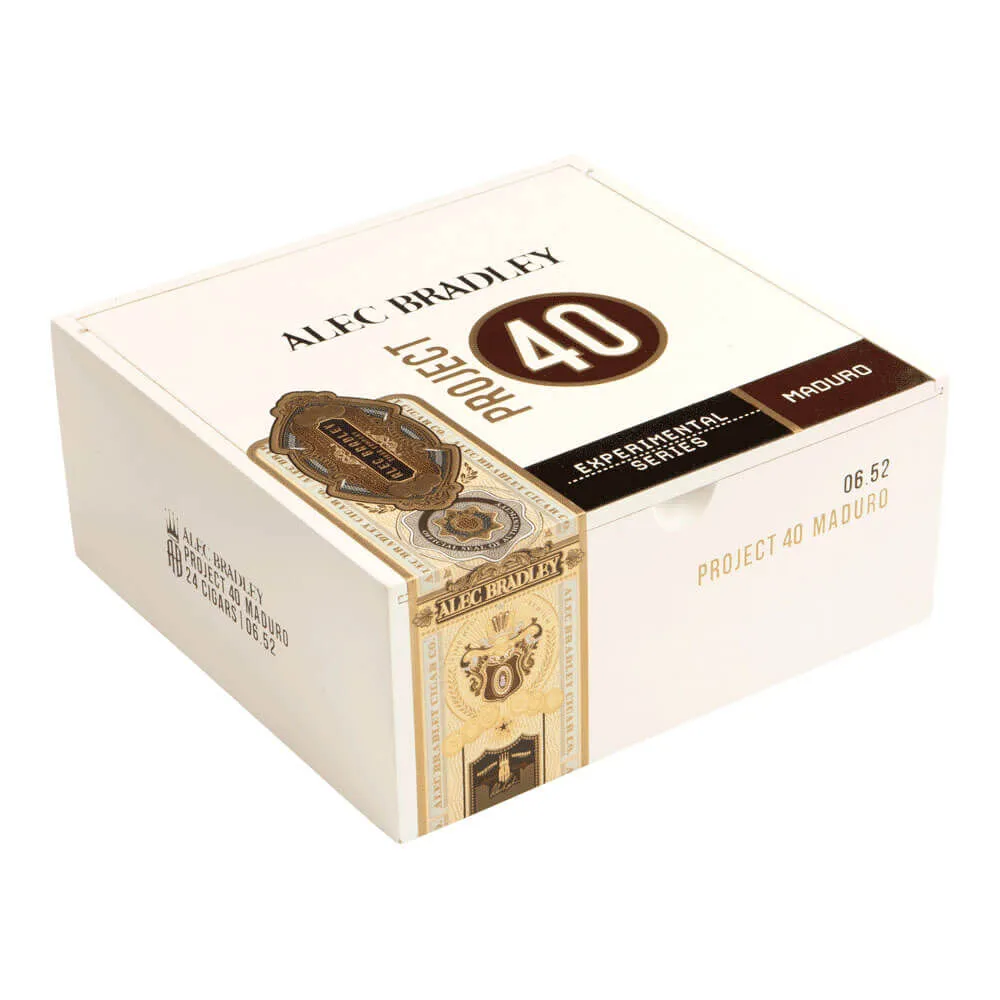 Tabachaze Alec Bradley Project 40 Maduro Cigar Toro 6 x 52 2