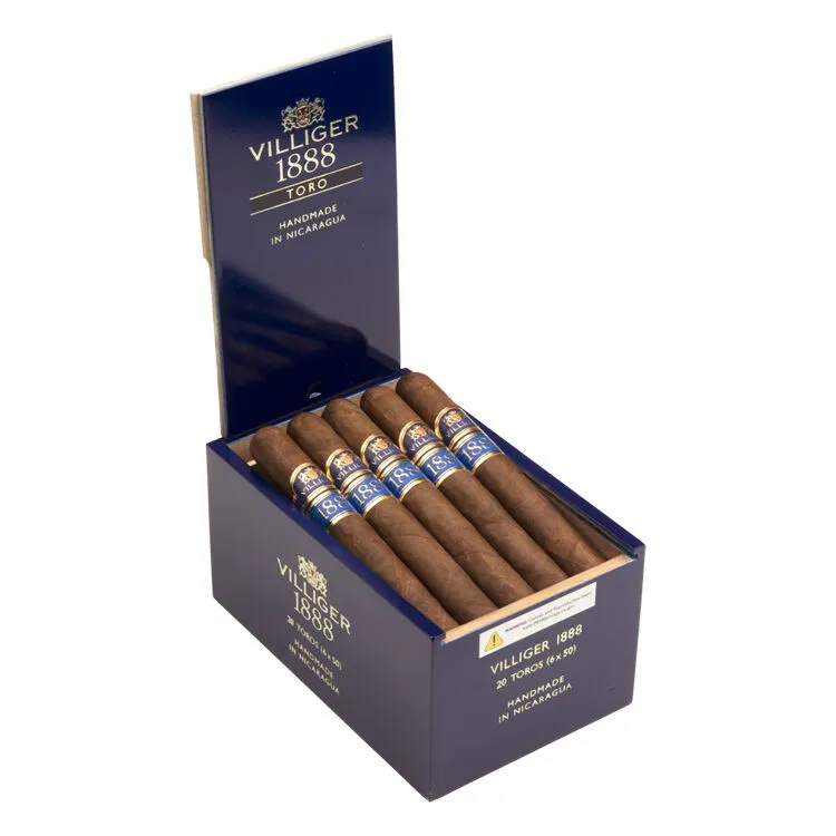 Tabachaze Villiger 1888 Nicaragua Cigar Toro 6 x 50 1