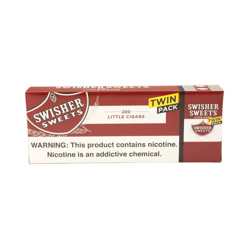 Tabachaze Swisher Sweets Filtered Cigars Regular 3.75 x 24 1