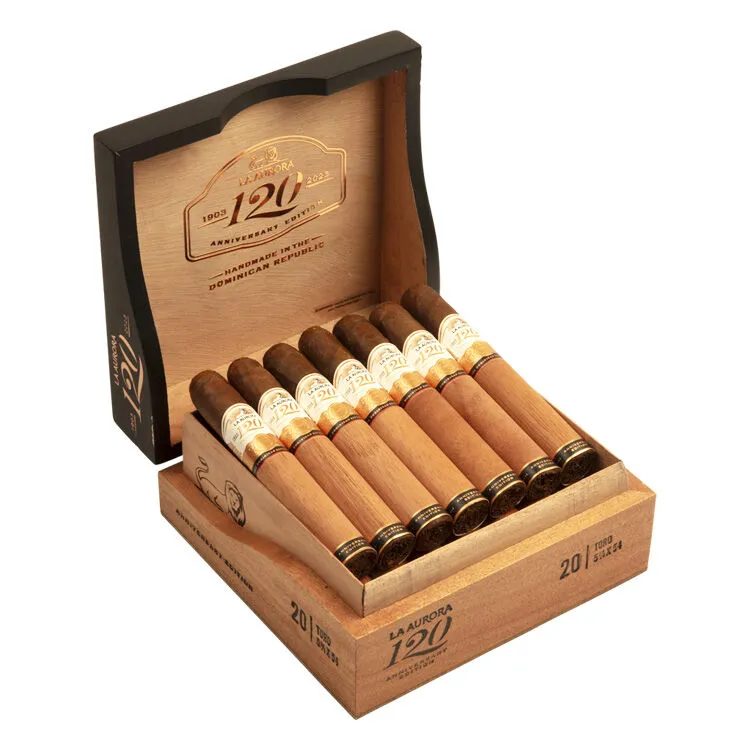 Tabachaze La Aurora 120th Anniversario Toro Cigar 5.75 x 54 1